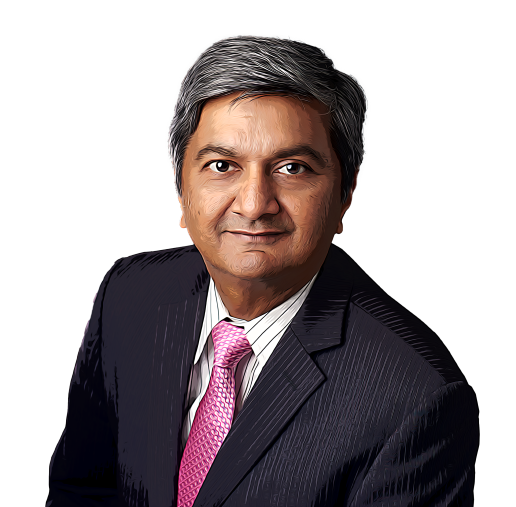 Man smiling in business attire suit cartoon image arun