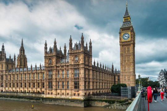 Image of Big Ben in London England UK