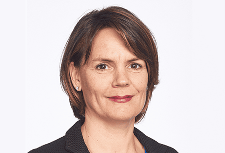woman smiling